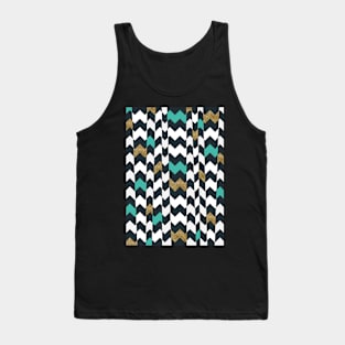 Chevron Pieces Tank Top